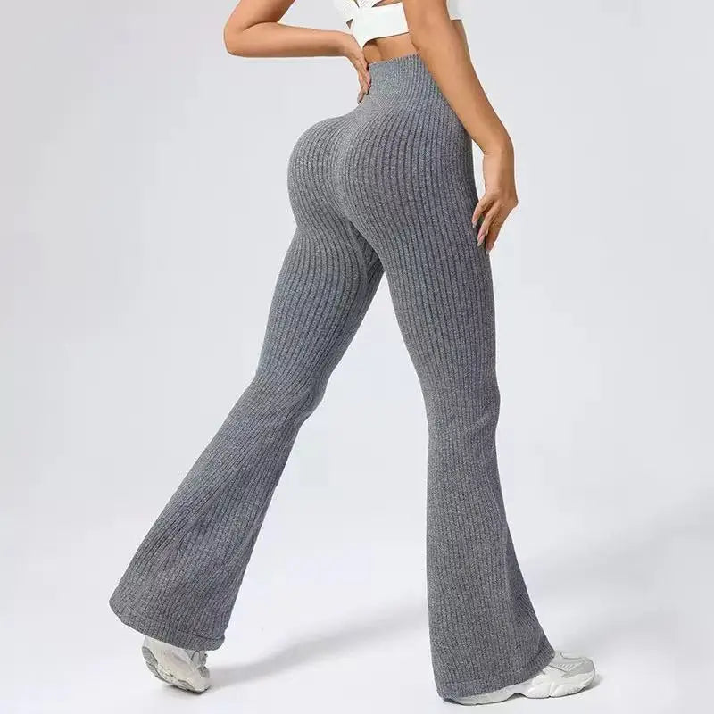 Micro Bell-bottoms Knitted Leggings