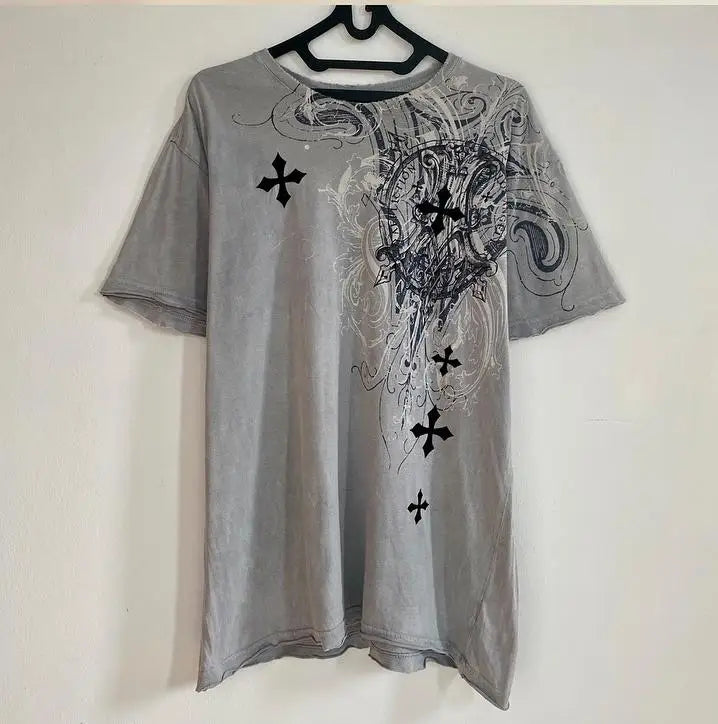 Y2k Vintage Gothic Skull