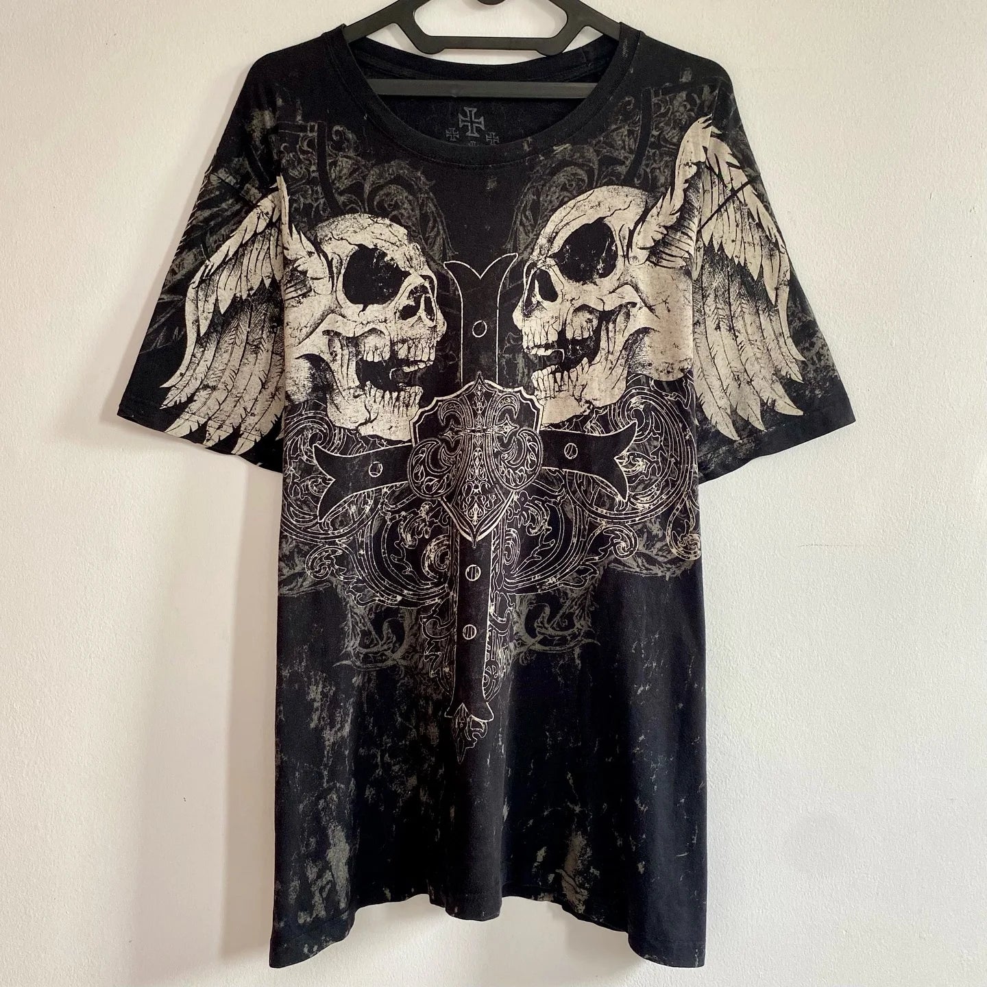 Y2k Vintage Gothic Skull