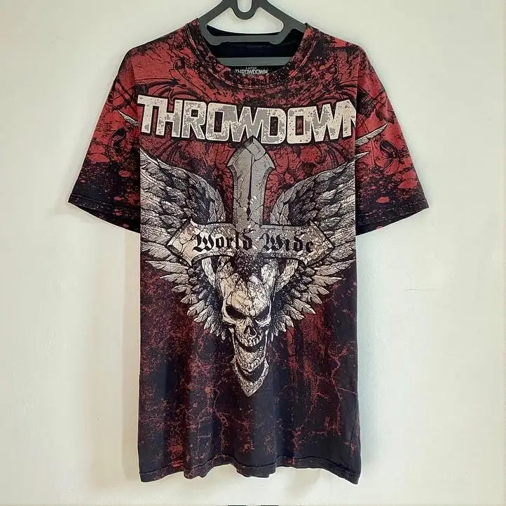 Y2k Vintage Gothic Skull