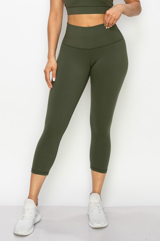 Buttery Soft Capri Activewear Leggings