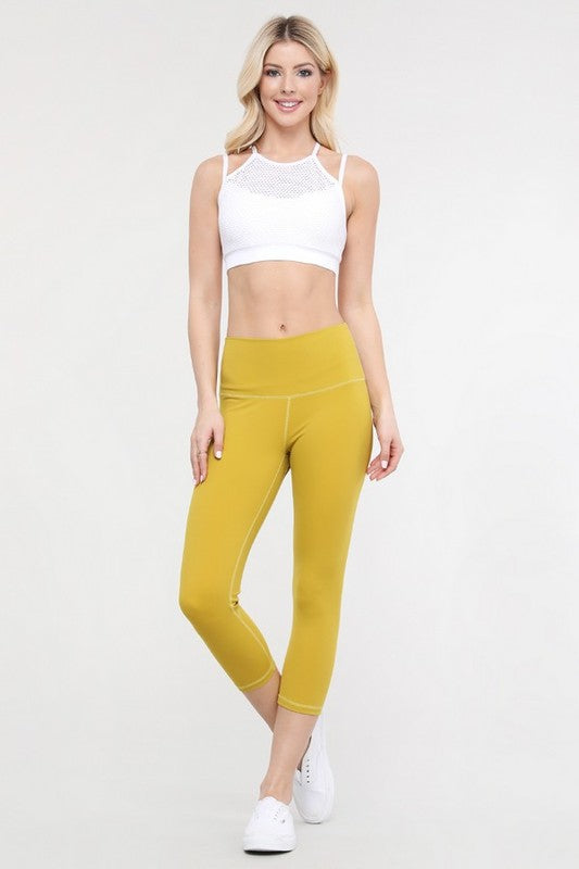 Buttery Soft Capri Activewear Leggings