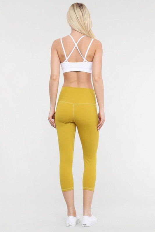 Buttery Soft Capri Activewear Leggings