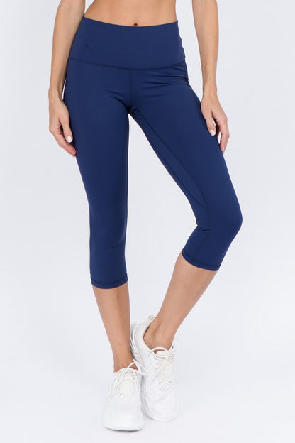 Buttery Soft Capri Activewear Leggings