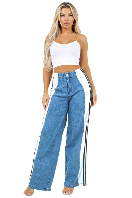 Women Casual Style Denim Pants