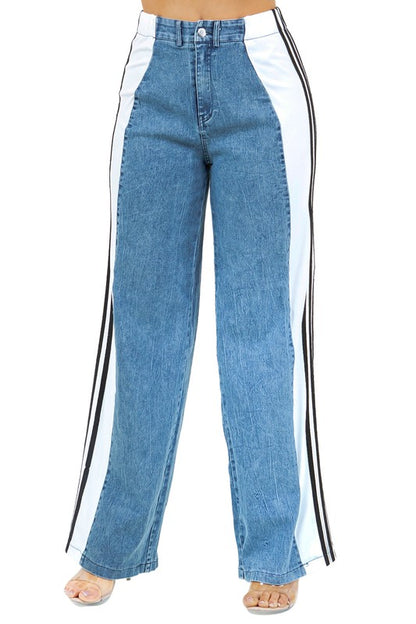 Women Casual Style Denim Pants