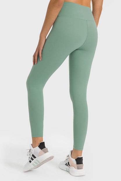 Millennia High Waist Ankle-Length Yoga Leggings