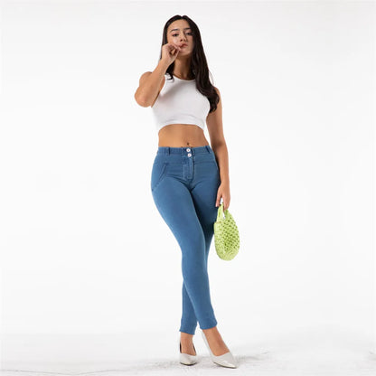 Shascullfites Butt Lift Jean Leggings Shapewear