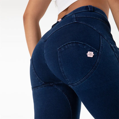 Shascullfites Butt Lift Jean Leggings Shapewear