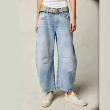 Straight Leg Barrel Jeans Y2k Streetwear 90s Jeans