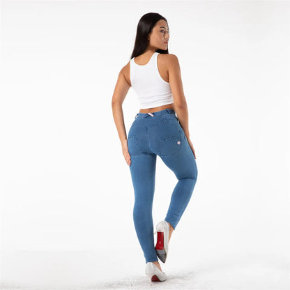 Shascullfites Butt Lift Jean Leggings Shapewear