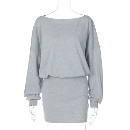 Off Shoulder Mini Dress