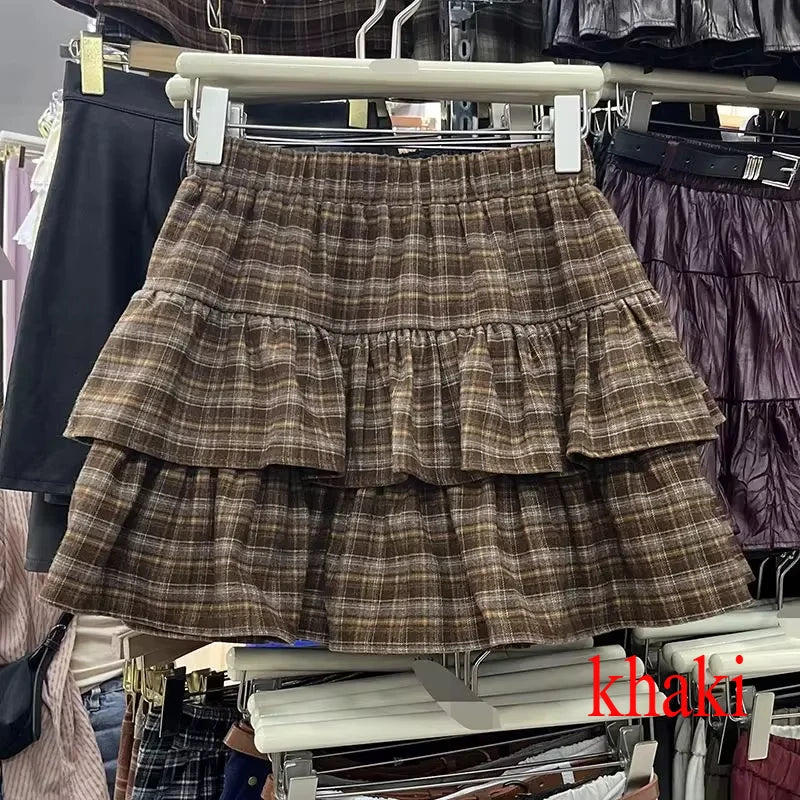 Y2k Plaid & Cake Skirts