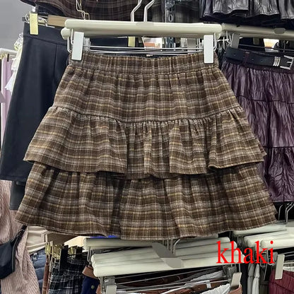 Y2k Plaid & Cake Skirts