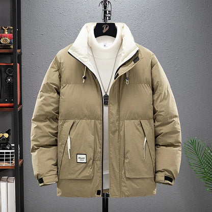 Oversized Men's Cotton-Padded Jacket