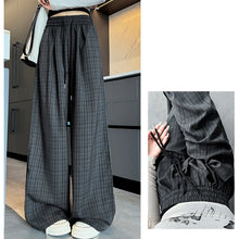 Women Vintage Harajuku Elastic Streetwear Loose Straight Pants