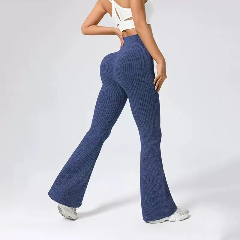 Micro Bell-bottoms Knitted Leggings