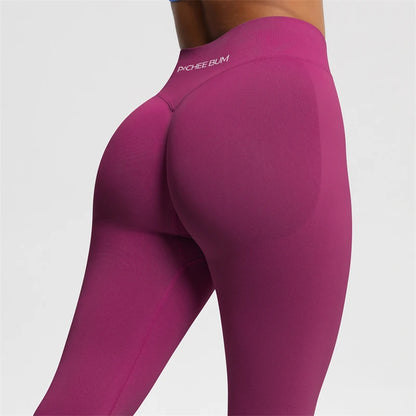 Pochee Bum Seamless Sports Yoga Pants