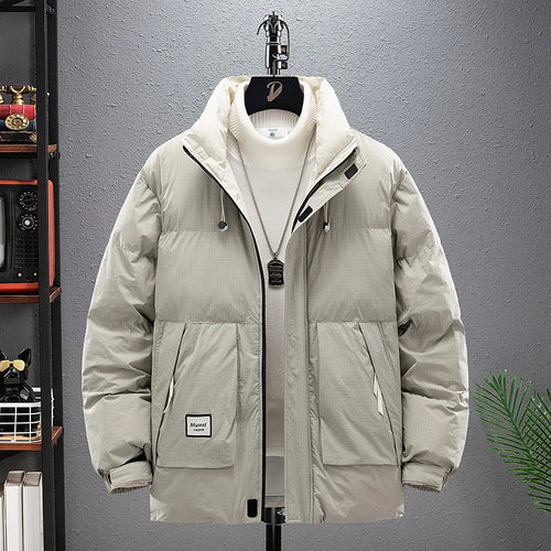 Oversized Men's Cotton-Padded Jacket