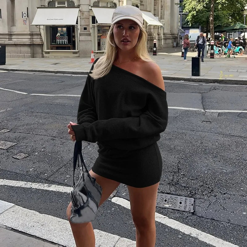 Off Shoulder Mini Dress