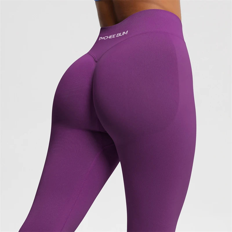 Pochee Bum Seamless Sports Yoga Pants