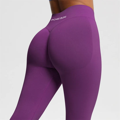 Pochee Bum Seamless Sports Yoga Pants
