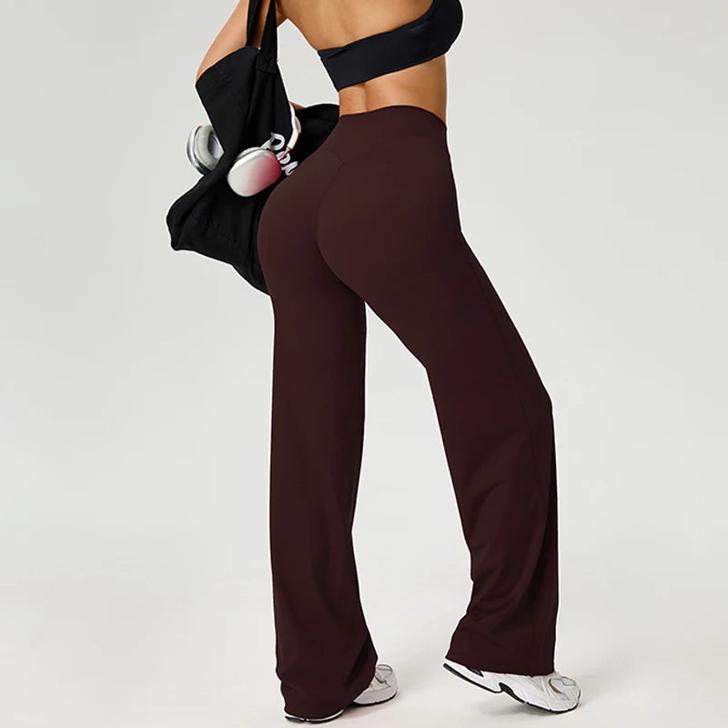 Relaxed Wide Leg Yoga Leggings