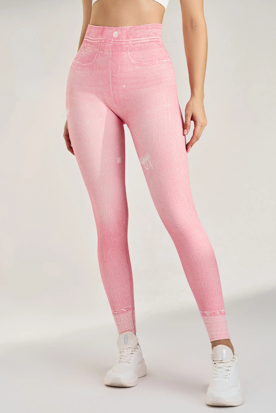 Denim Workout Fitness Yoga Leggings