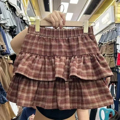 Y2k Plaid & Cake Skirts