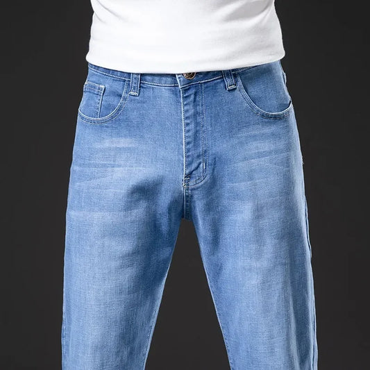 Men Straight Fashion Casual Jeans