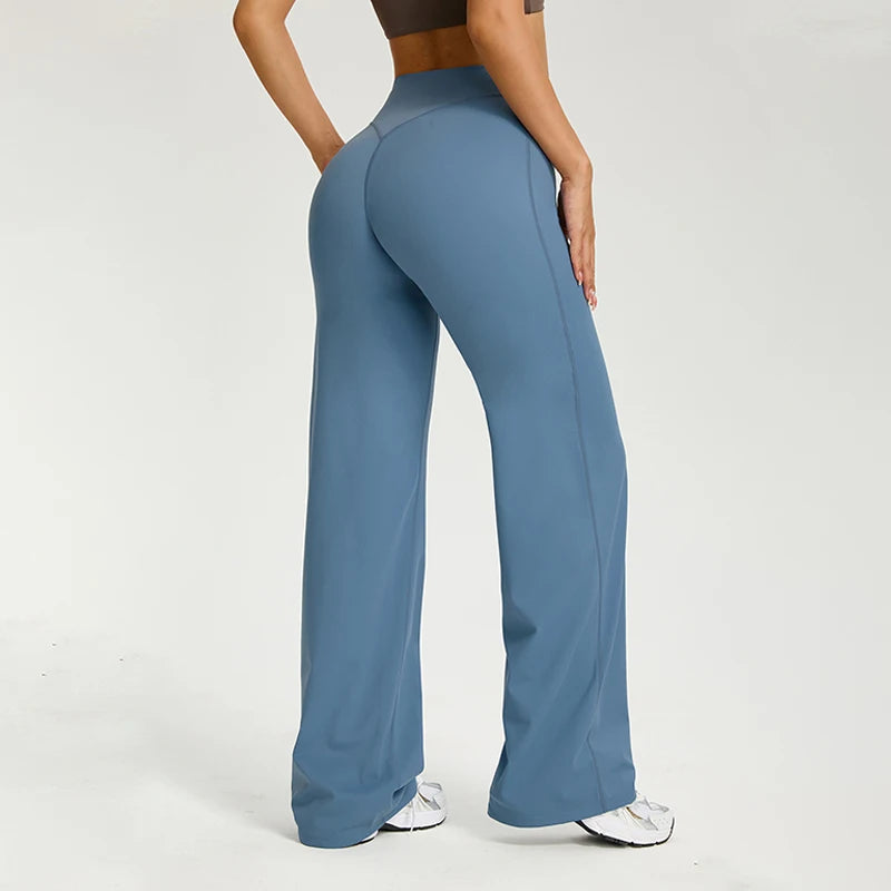 Relaxed Wide Leg Yoga Leggings