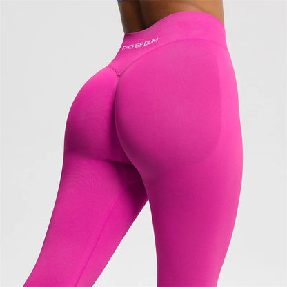 Pochee Bum Seamless Sports Yoga Pants