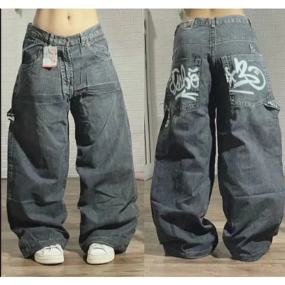 Streetwear Oversized Pocket Old Baggy Jeans