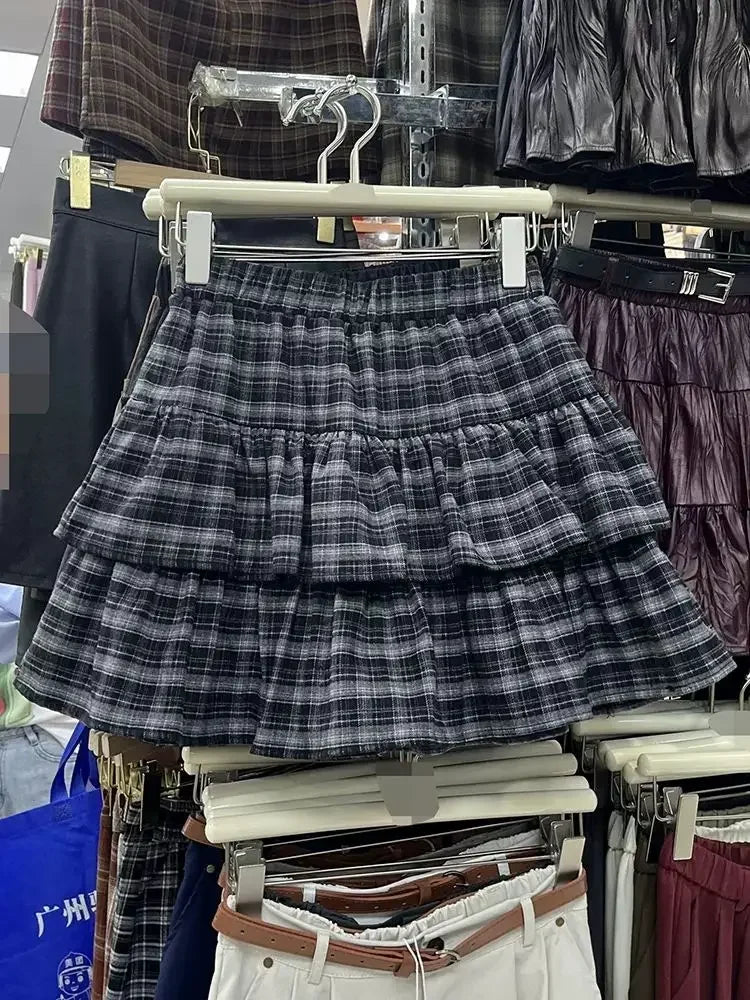 Y2k Plaid & Cake Skirts