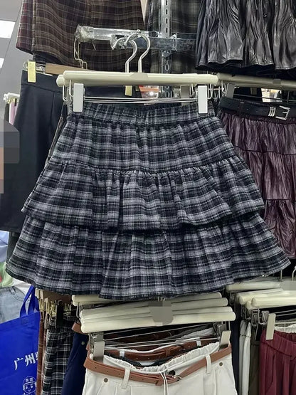Y2k Plaid & Cake Skirts