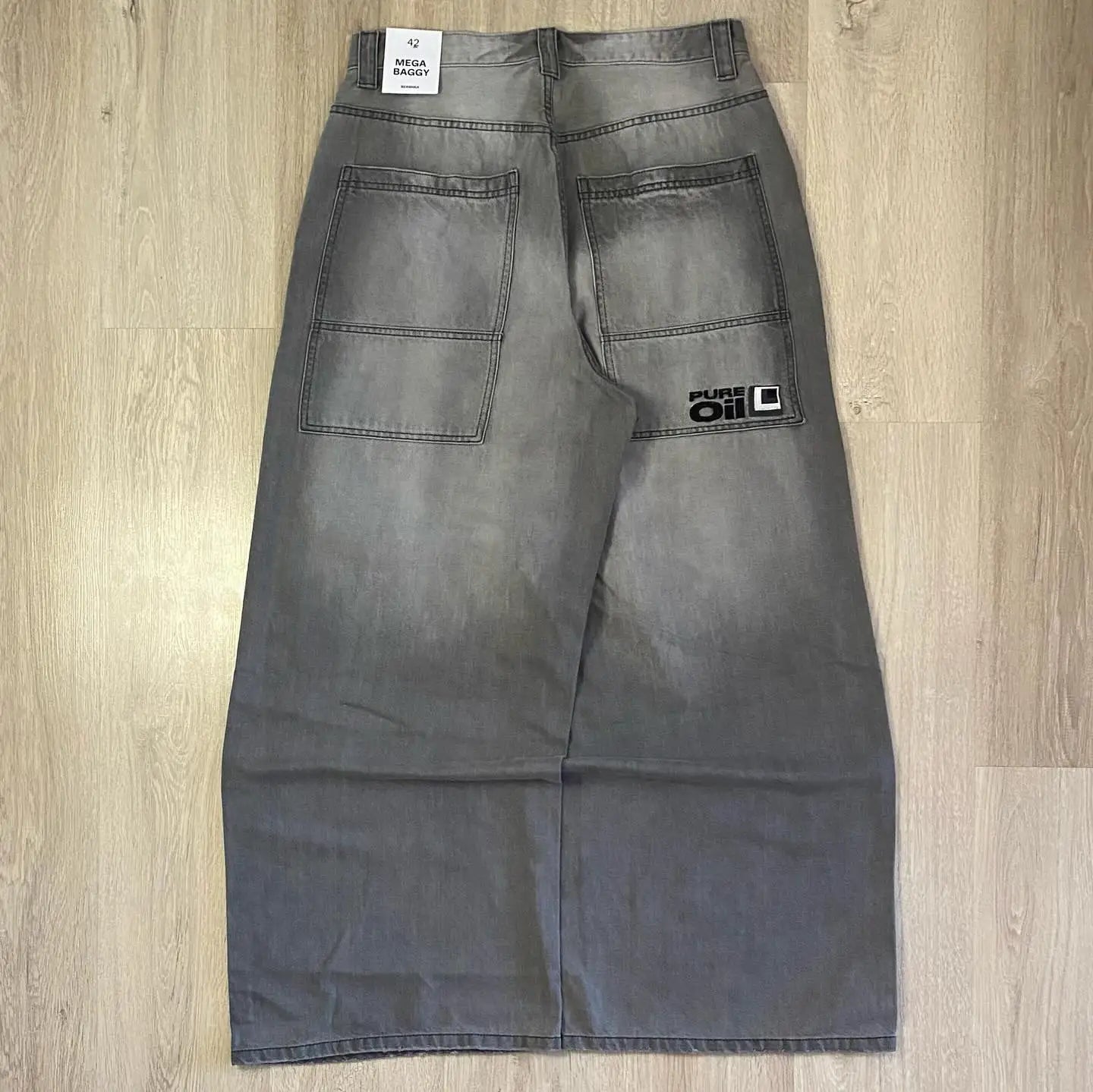 Street Vintage Harajuku Baggy Jeans Denim Pants