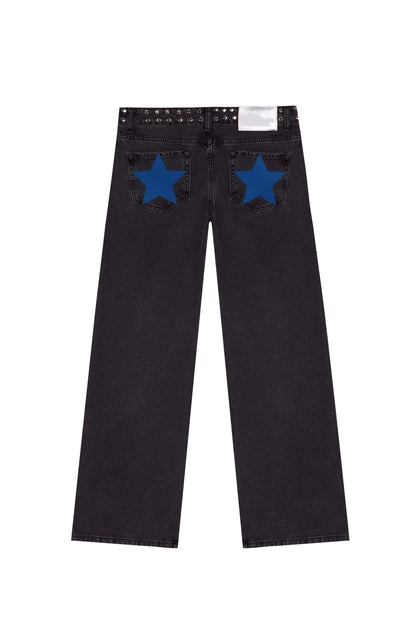 Vintage Five-Pointed Star Harajuku Baggy Jeans