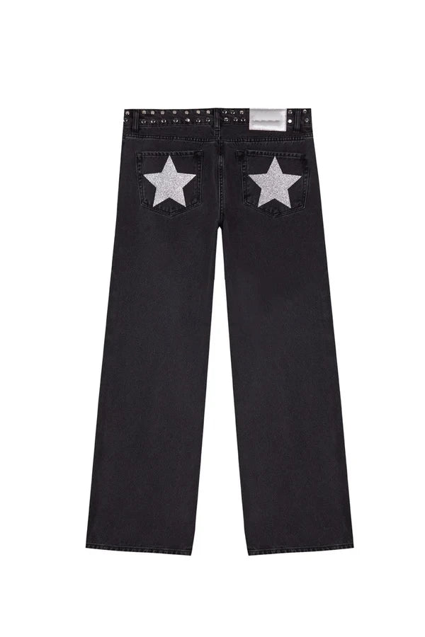 Vintage Five-Pointed Star Harajuku Baggy Jeans