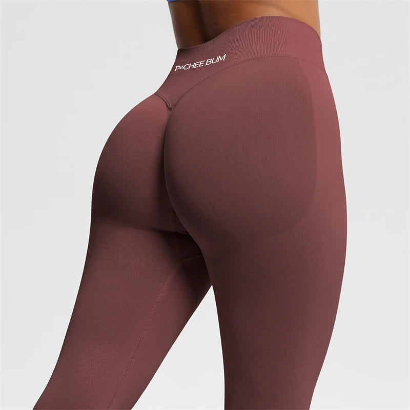Pochee Bum Seamless Sports Yoga Pants