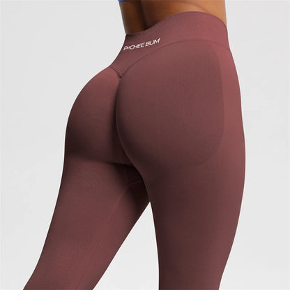 Pochee Bum Seamless Sports Yoga Pants