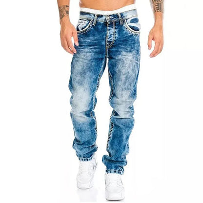 Men's Jeans Straight Stretch Slim