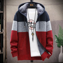 Men's Hooded Zipper Sweater Jacket