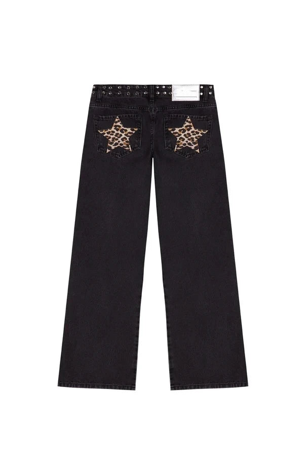Vintage Five-Pointed Star Harajuku Baggy Jeans