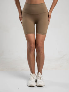 High Waist Wicking Jogging Running Sports Shorts