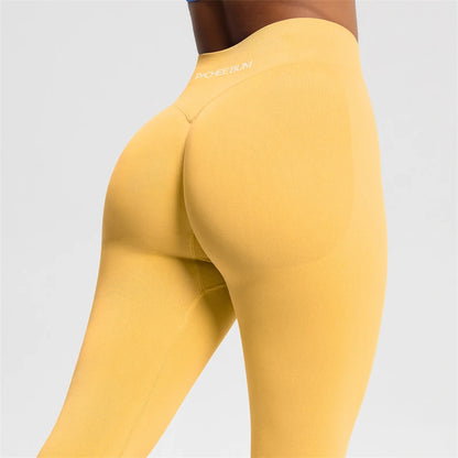 Pochee Bum Seamless Sports Yoga Pants