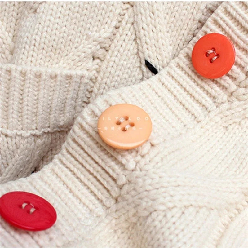 Warm Knitted Cardigan Sweater Jacket