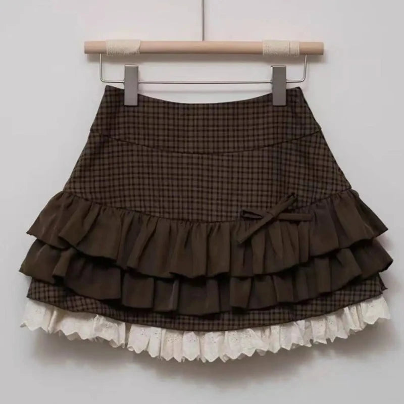 Y2k Plaid & Cake Skirts