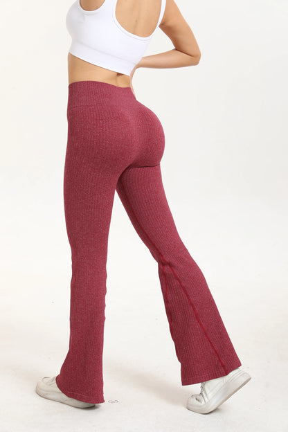 Micro Bell-bottoms Knitted Leggings