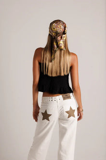 Vintage Splicing Street Harajuku Hip Hop Baggy Jeans