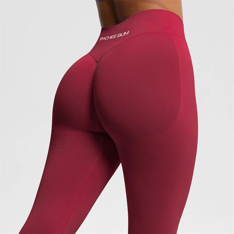 Pochee Bum Seamless Sports Yoga Pants